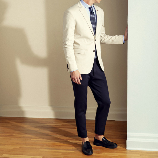 Homem de hot sale mocassim